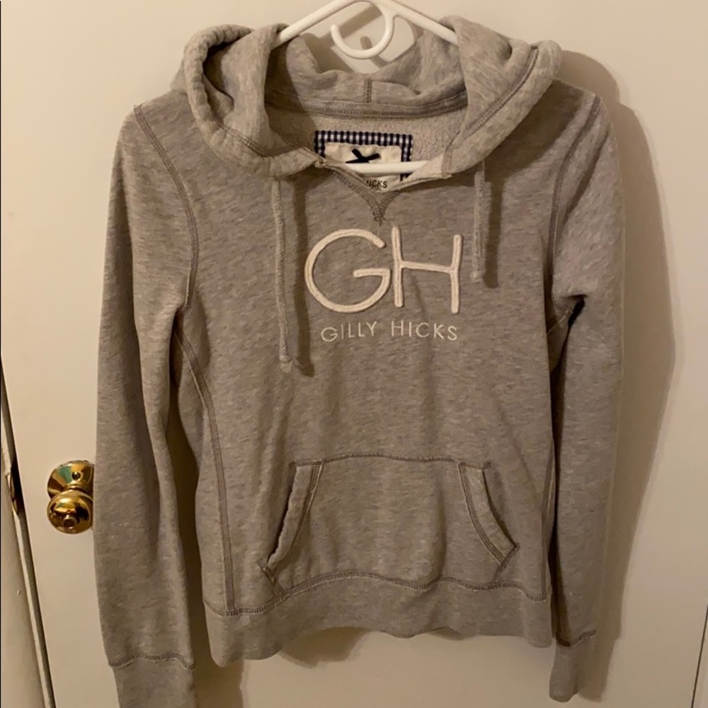 Gilly hicks light grey hoodie